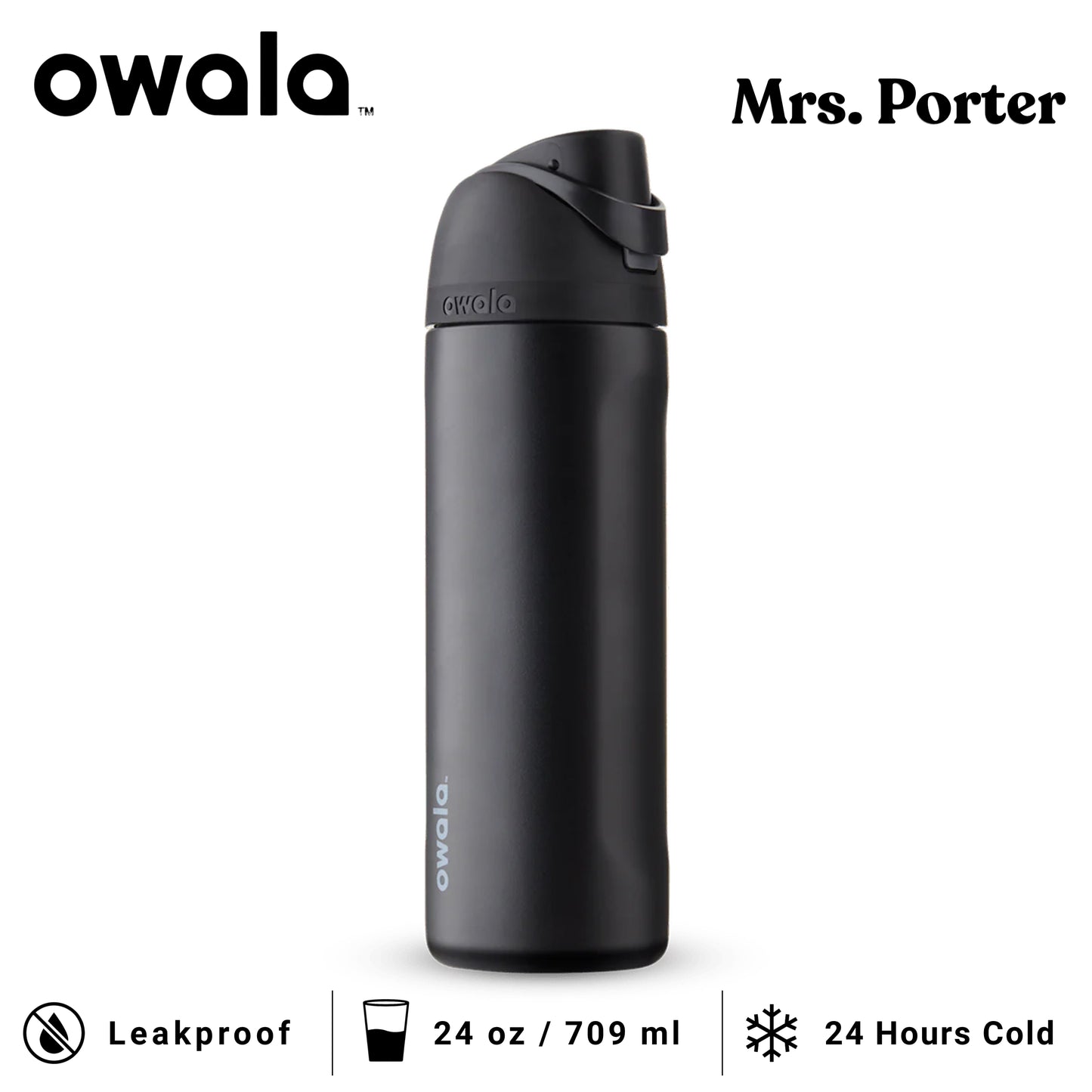 Owala FreeSip™ 24-Ounce (709ml) Insulated Stainless-Steel Water Bottle