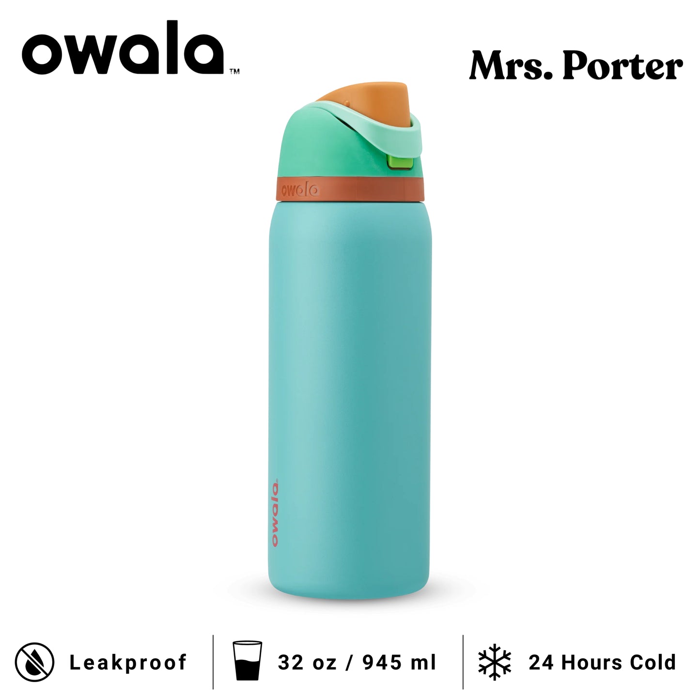 Owala FreeSip™ 32-Ounce (945ml) Insulated Stainless-Steel Water Bottle