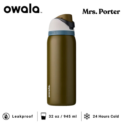 Owala FreeSip™ 32-Ounce (945ml) Insulated Stainless-Steel Water Bottle