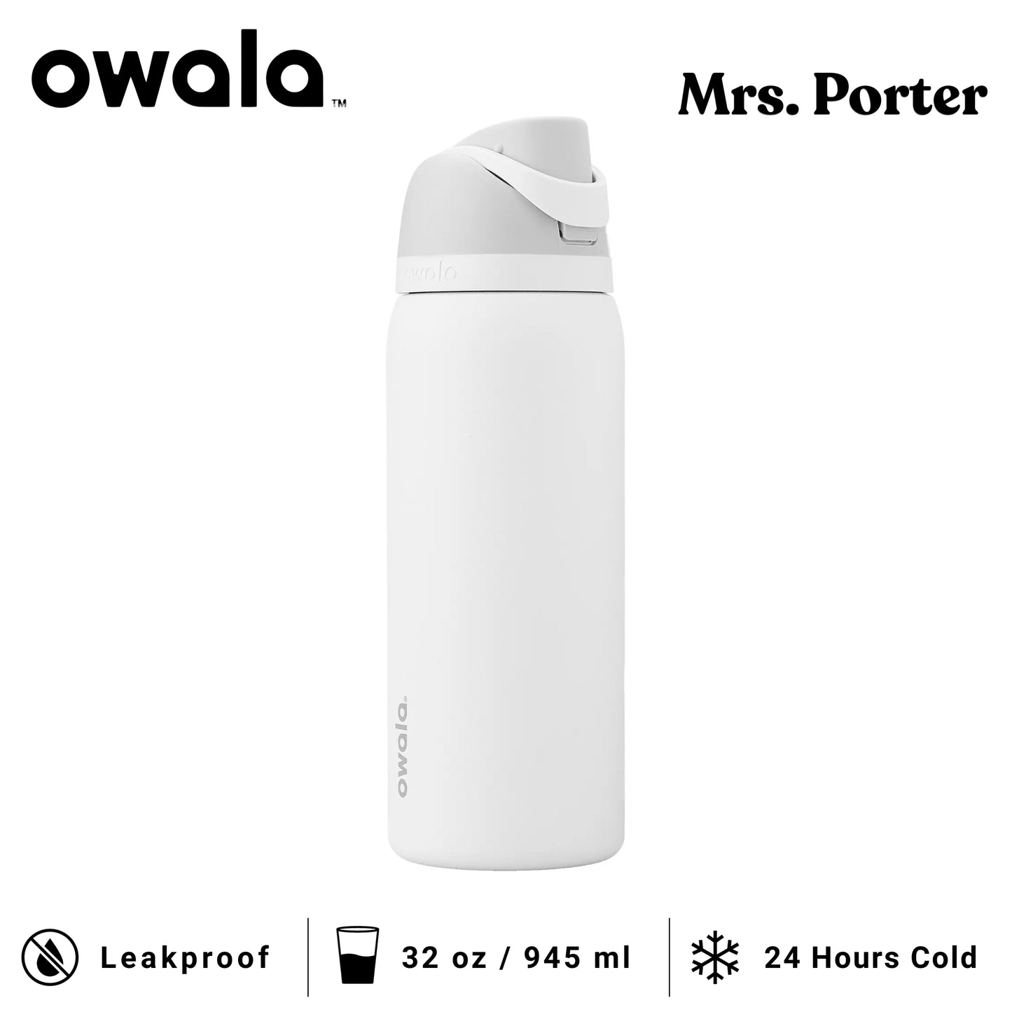 Owala FreeSip™ 32-Ounce (945ml) Insulated Stainless-Steel Water Bottle