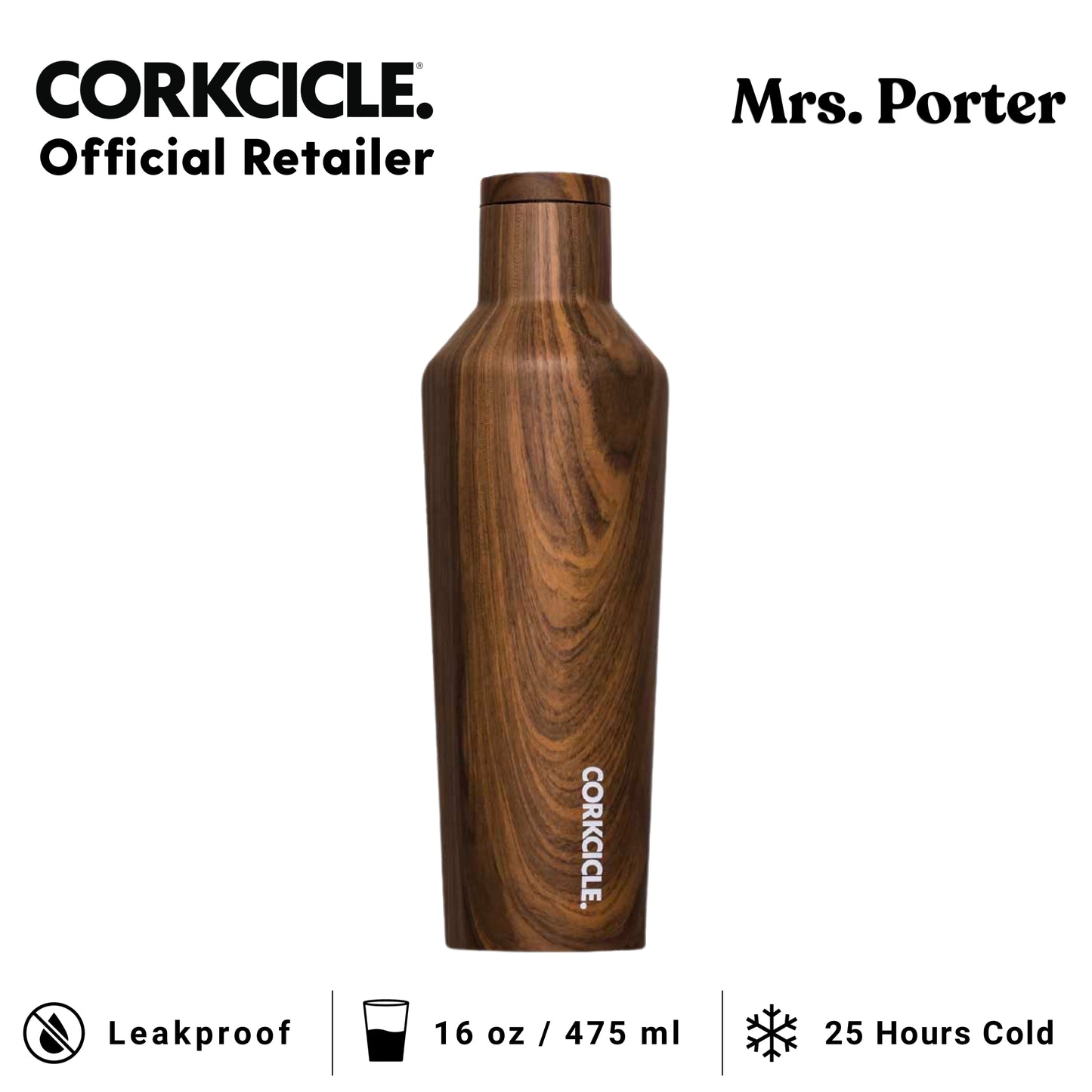 CORKCICLE® Canteen 16oz Stainless Water Bottles