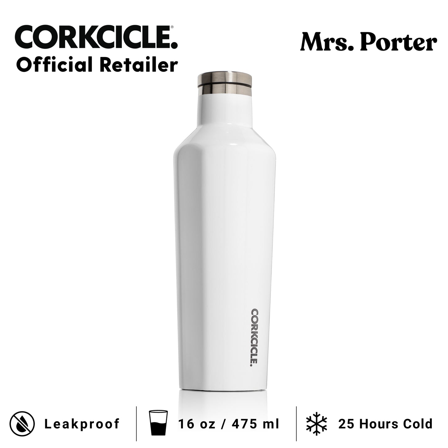 CORKCICLE® Canteen 16oz Stainless Water Bottles