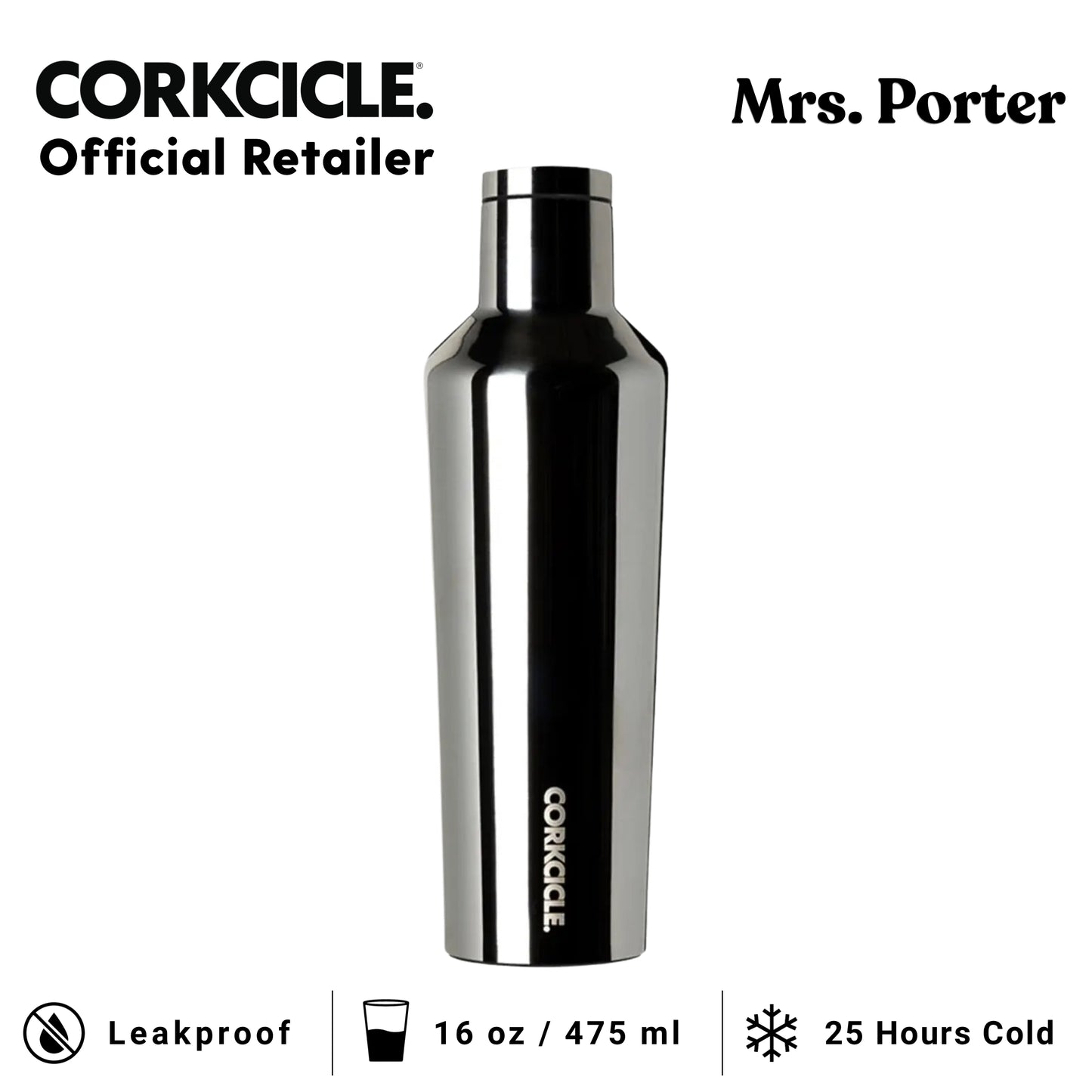 CORKCICLE® Canteen 16oz Stainless Water Bottles