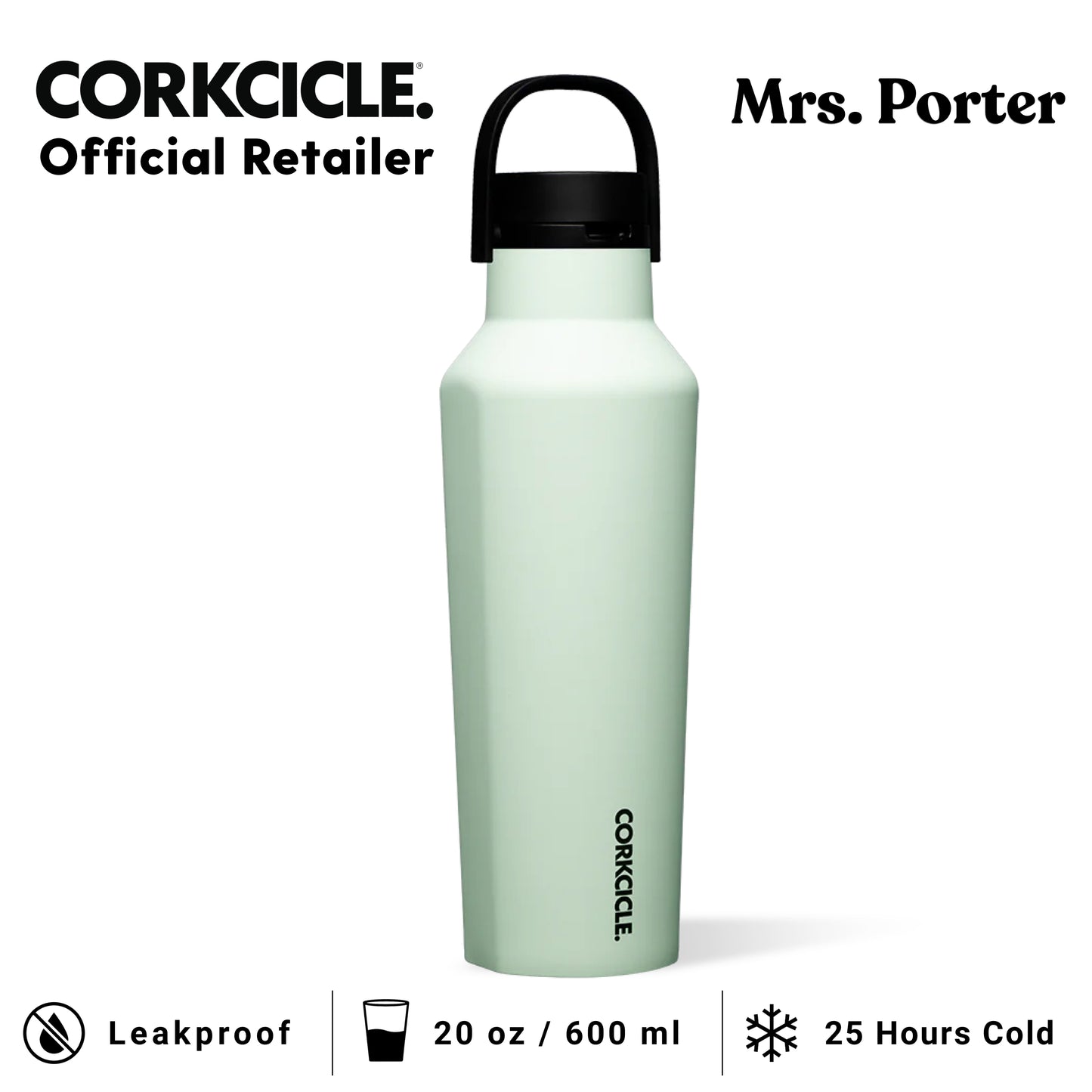 CORKCICLE® Sport Canteen 20oz Water Bottle