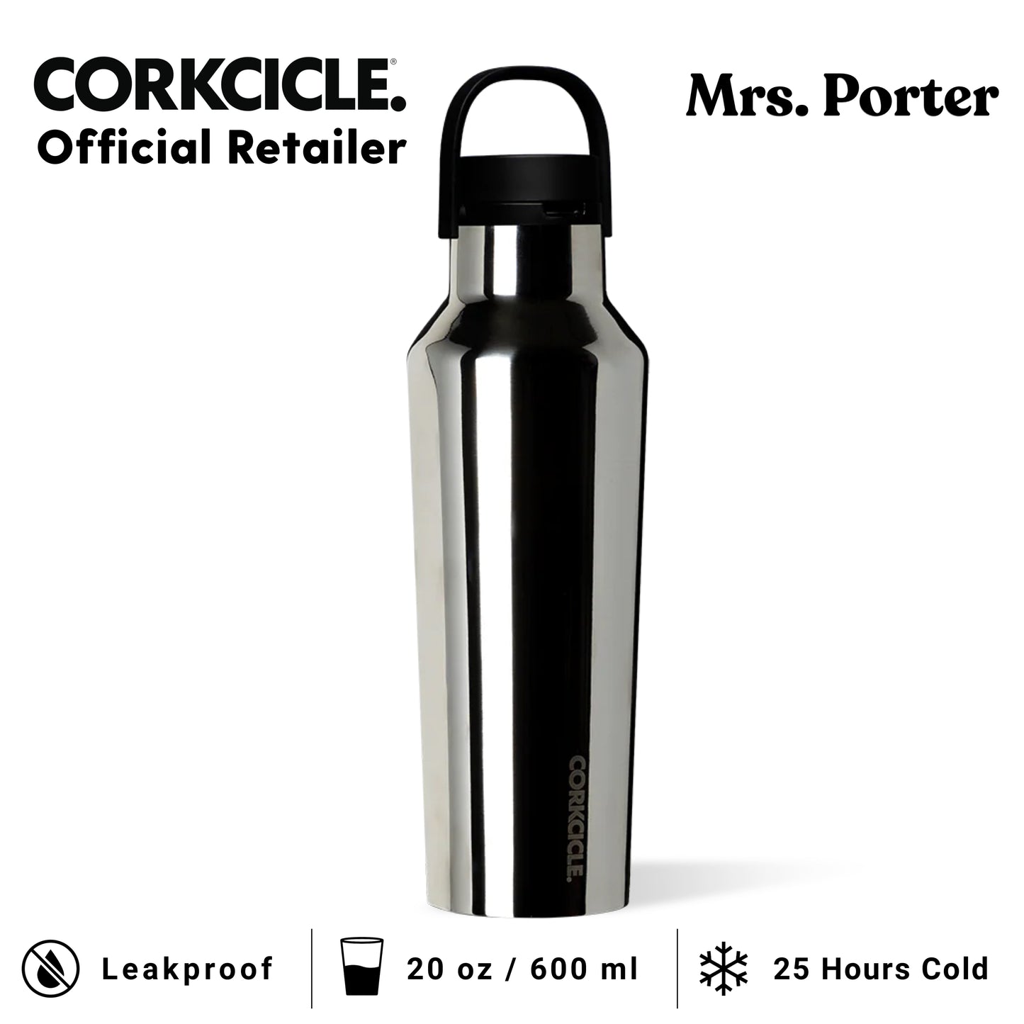 CORKCICLE® Sport Canteen 20oz Water Bottle