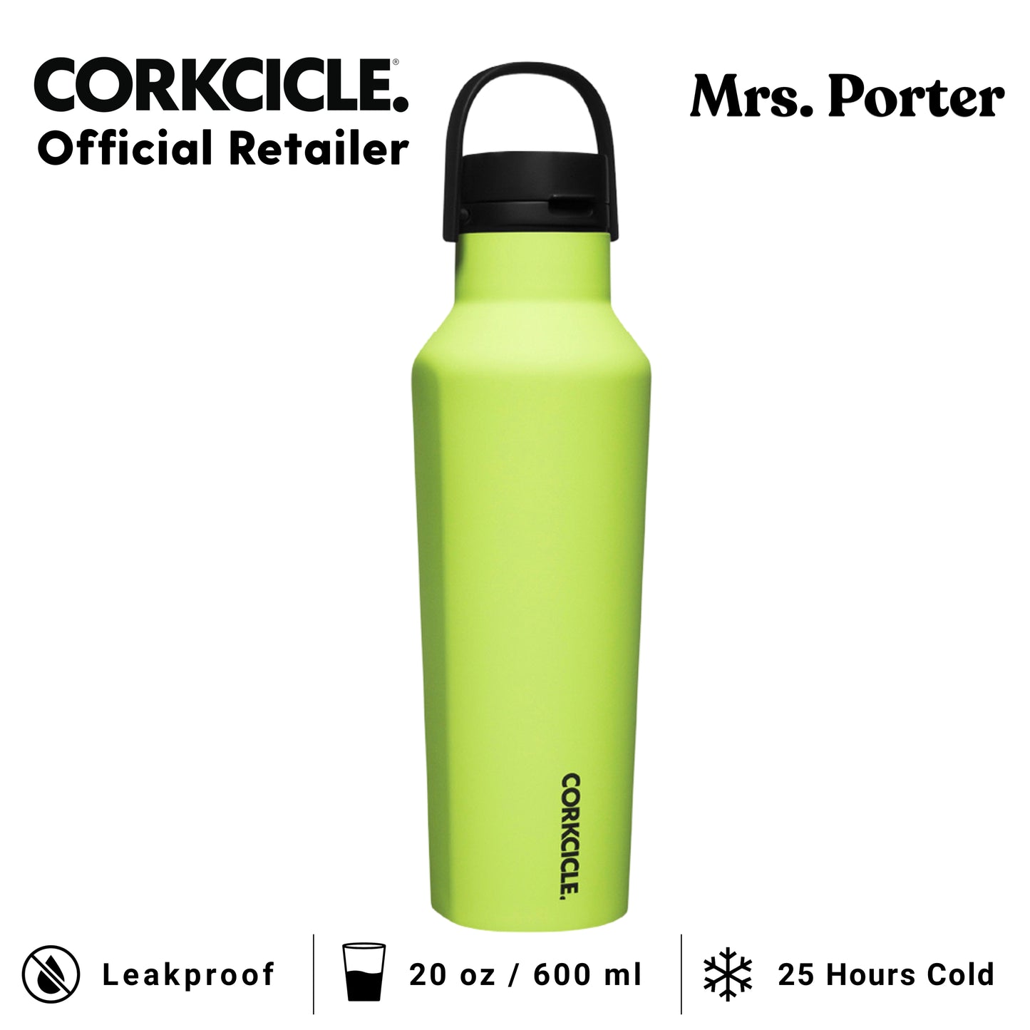 CORKCICLE® Sport Canteen 20oz Water Bottle