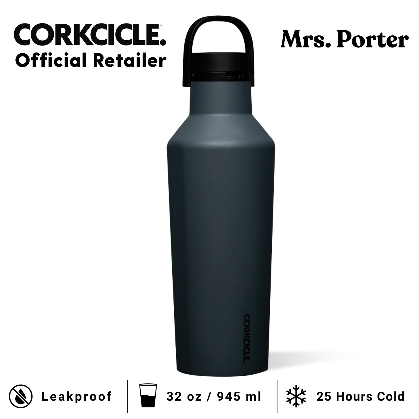 CORKCICLE® Sport Canteen 32oz Water Bottle