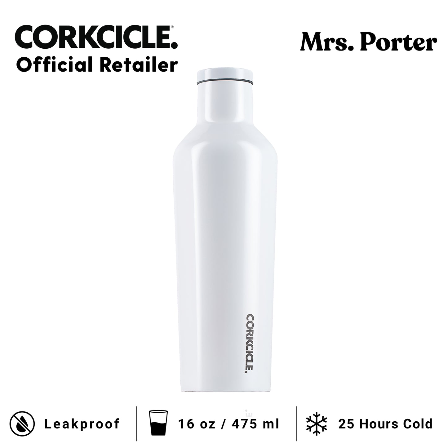 CORKCICLE® Canteen 16oz Stainless Water Bottles