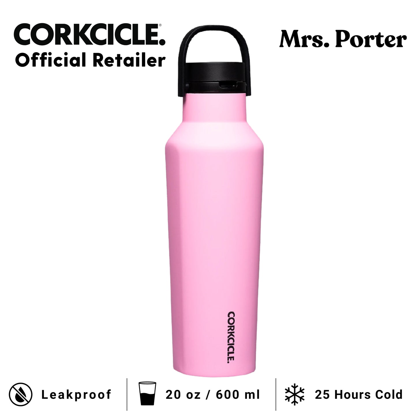 CORKCICLE® Sport Canteen 20oz Water Bottle