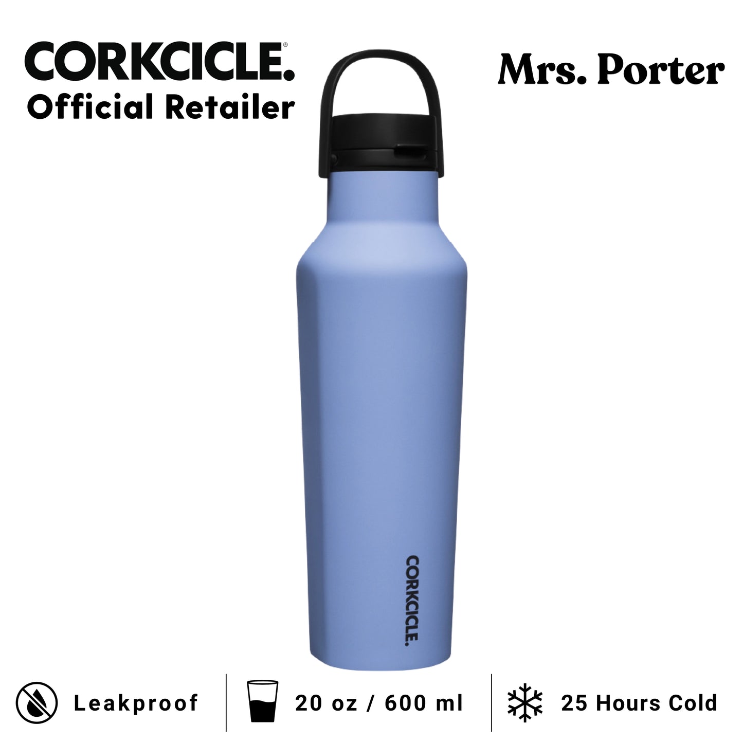 CORKCICLE® Sport Canteen 20oz Water Bottle