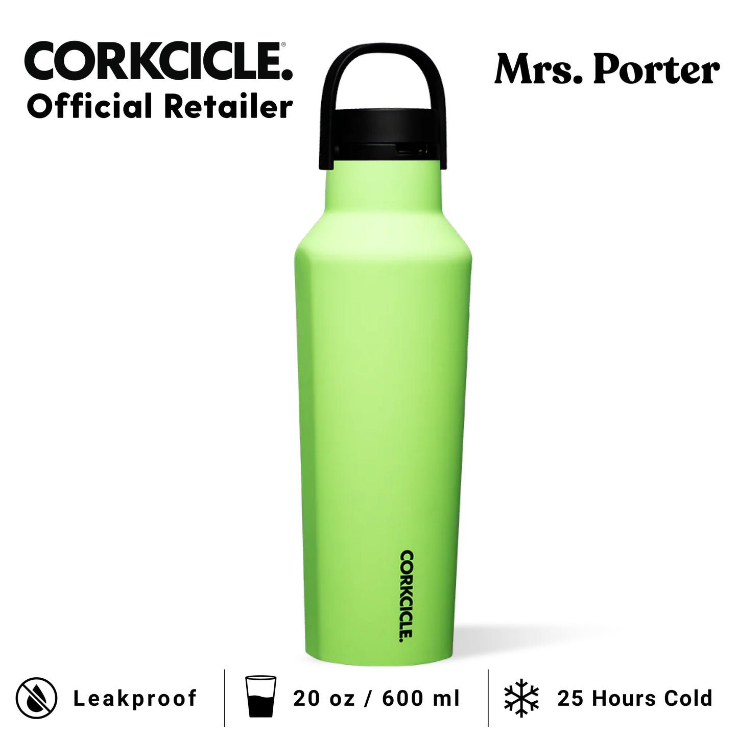 CORKCICLE® Sport Canteen 20oz Water Bottle