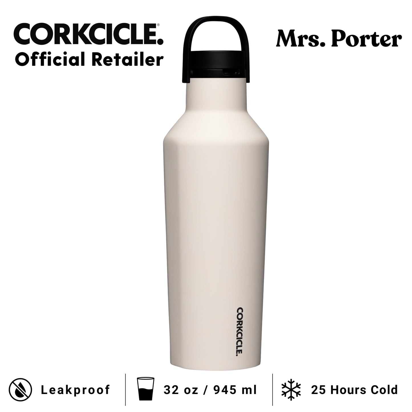 CORKCICLE® Sport Canteen 32oz Water Bottle