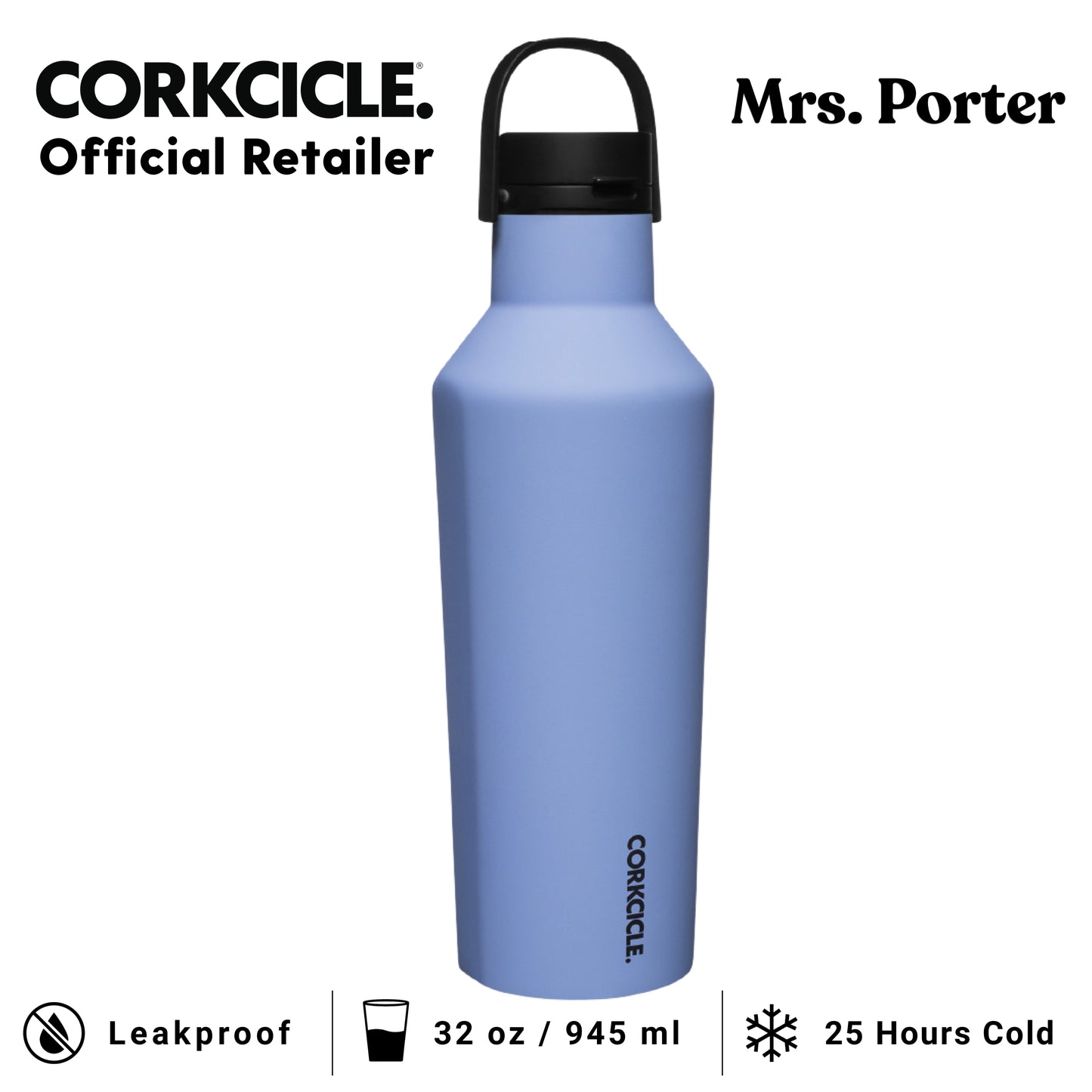 CORKCICLE® Sport Canteen 32oz Water Bottle