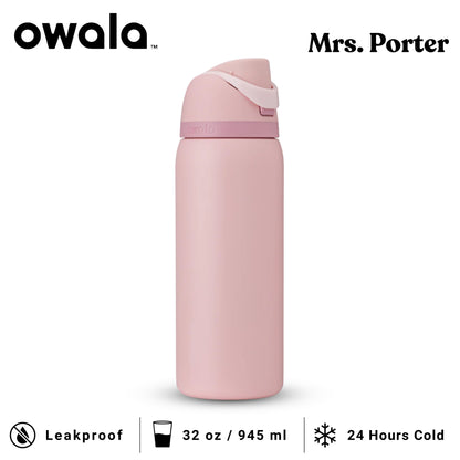 Owala FreeSip™ 32-Ounce (945ml) Insulated Stainless-Steel Water Bottle