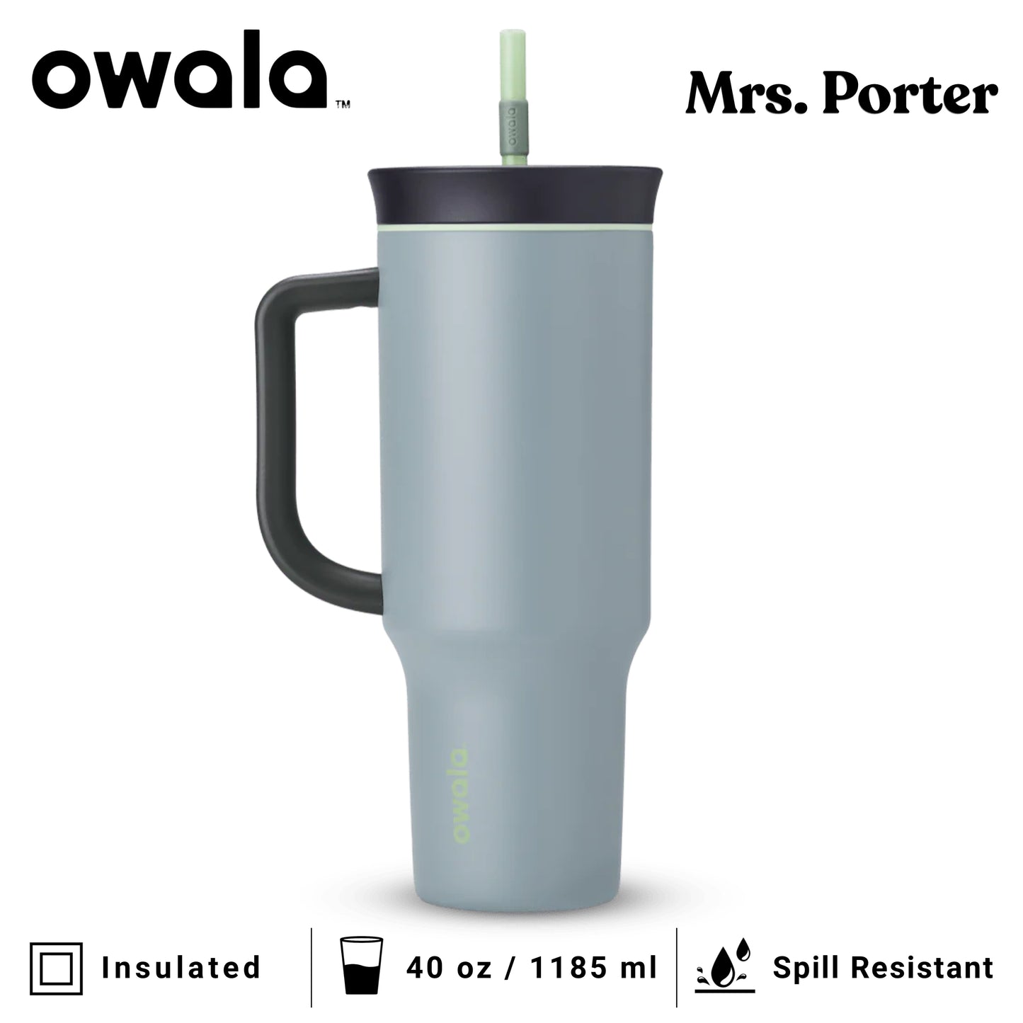 Owala 40oz (1182ml) Tumbler (Stainless Steel)