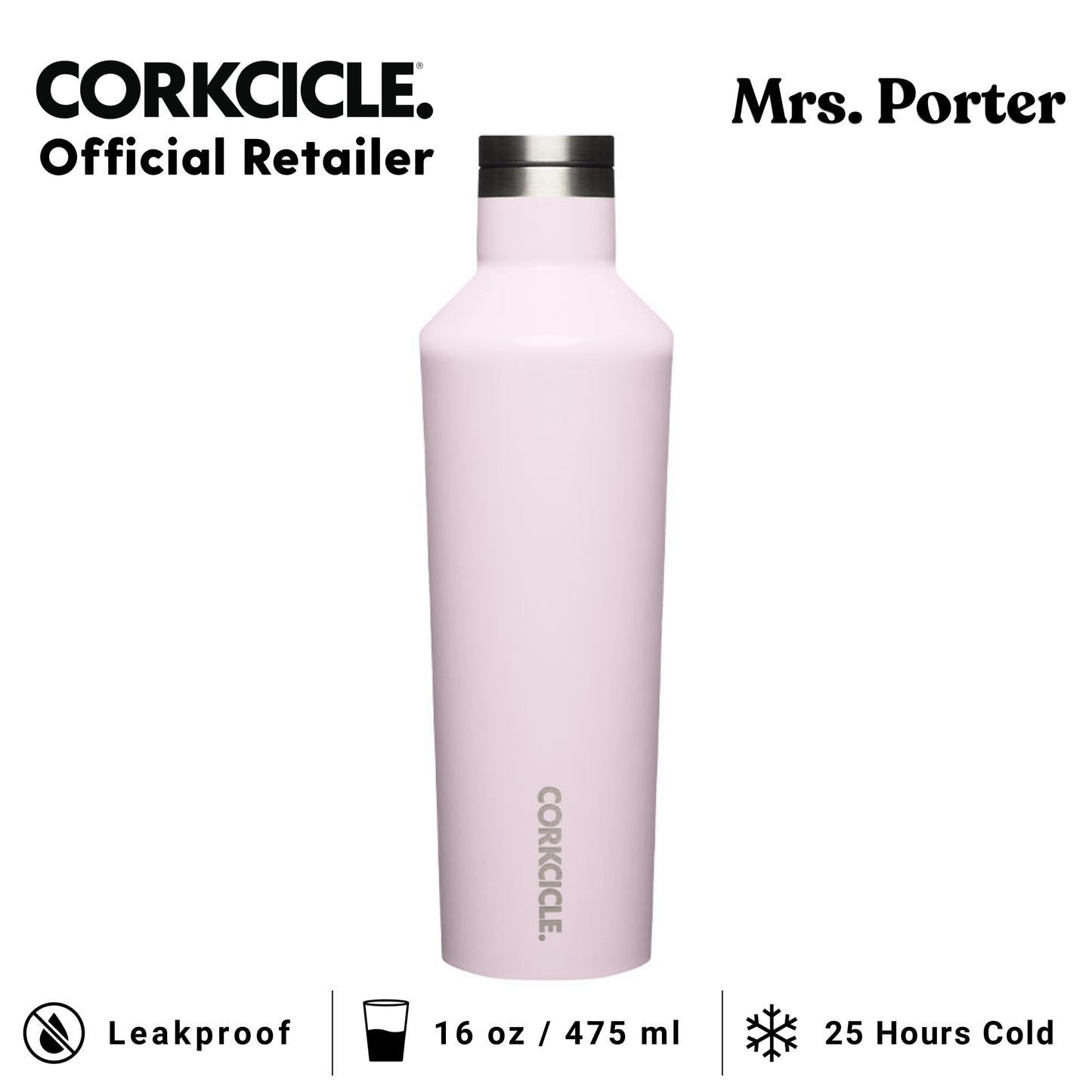 CORKCICLE® Canteen 16oz Stainless Water Bottles