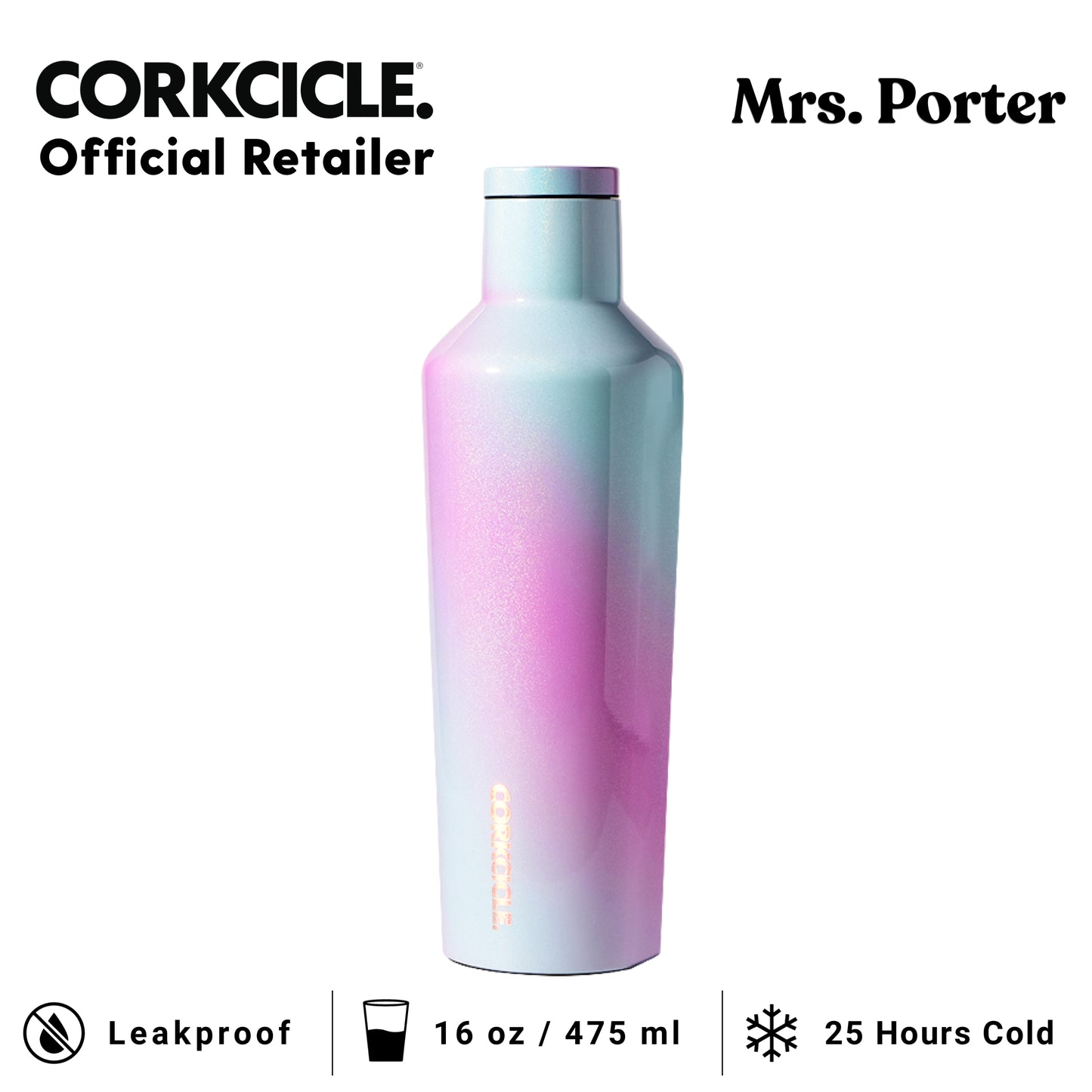 CORKCICLE® Canteen 16oz Stainless Water Bottles