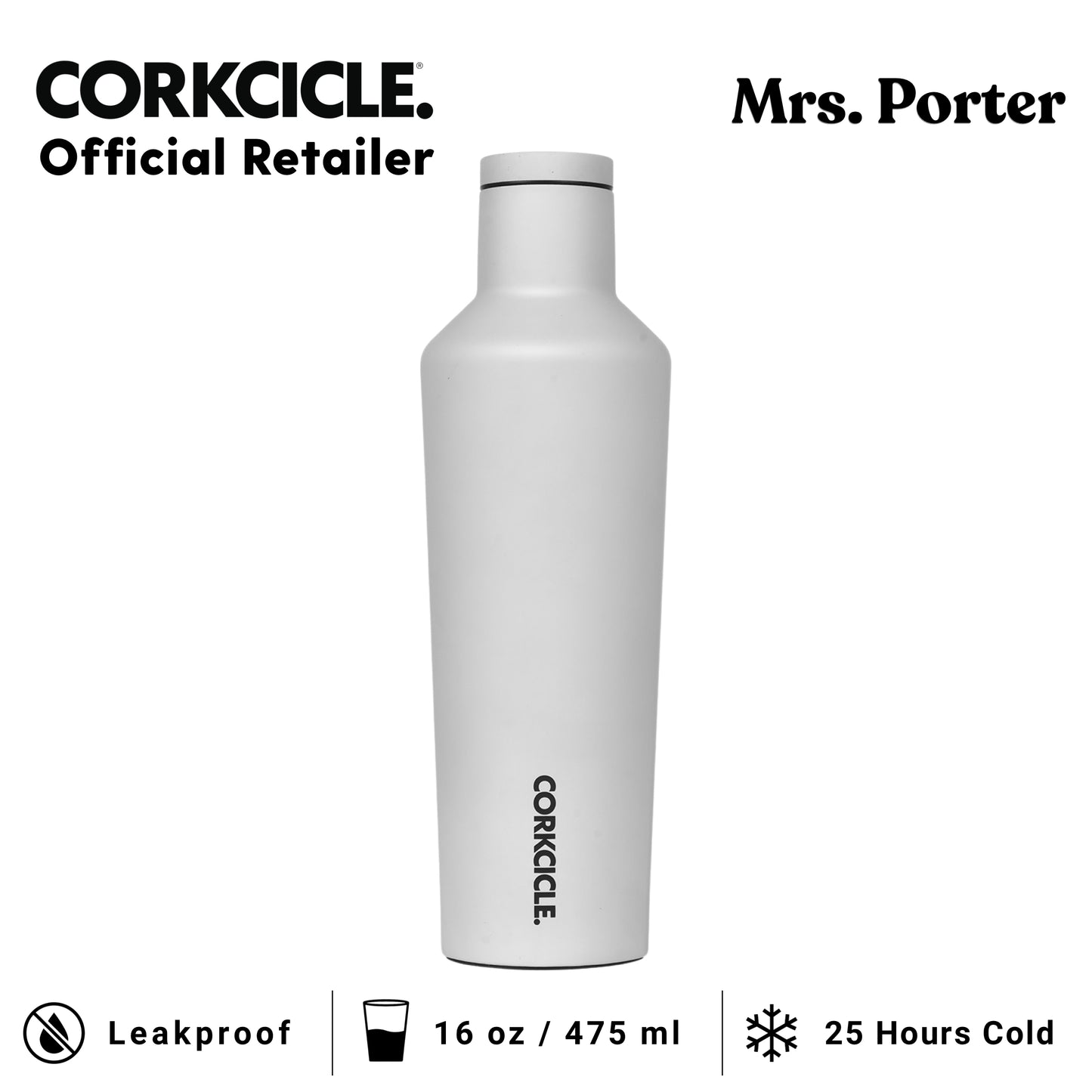 CORKCICLE® Canteen 16oz Stainless Water Bottles