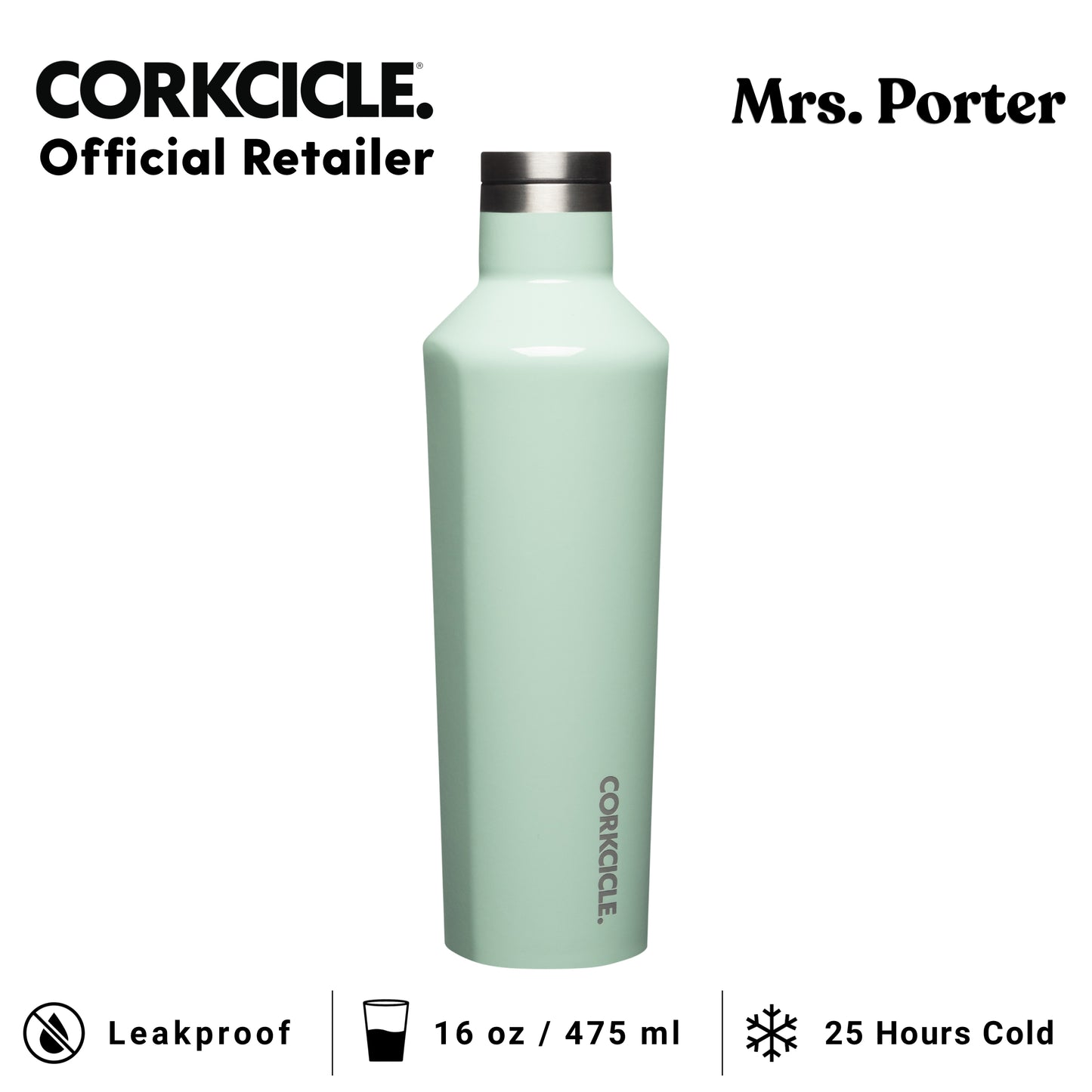 CORKCICLE® Canteen 16oz Stainless Water Bottles