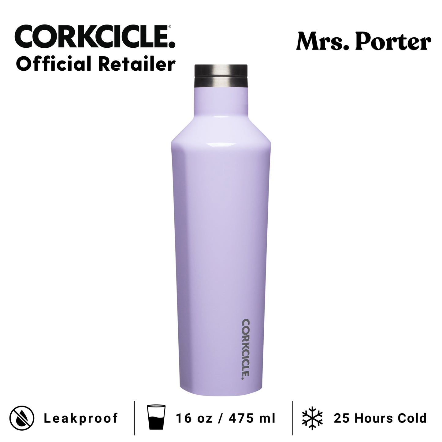 CORKCICLE® Canteen 16oz Stainless Water Bottles