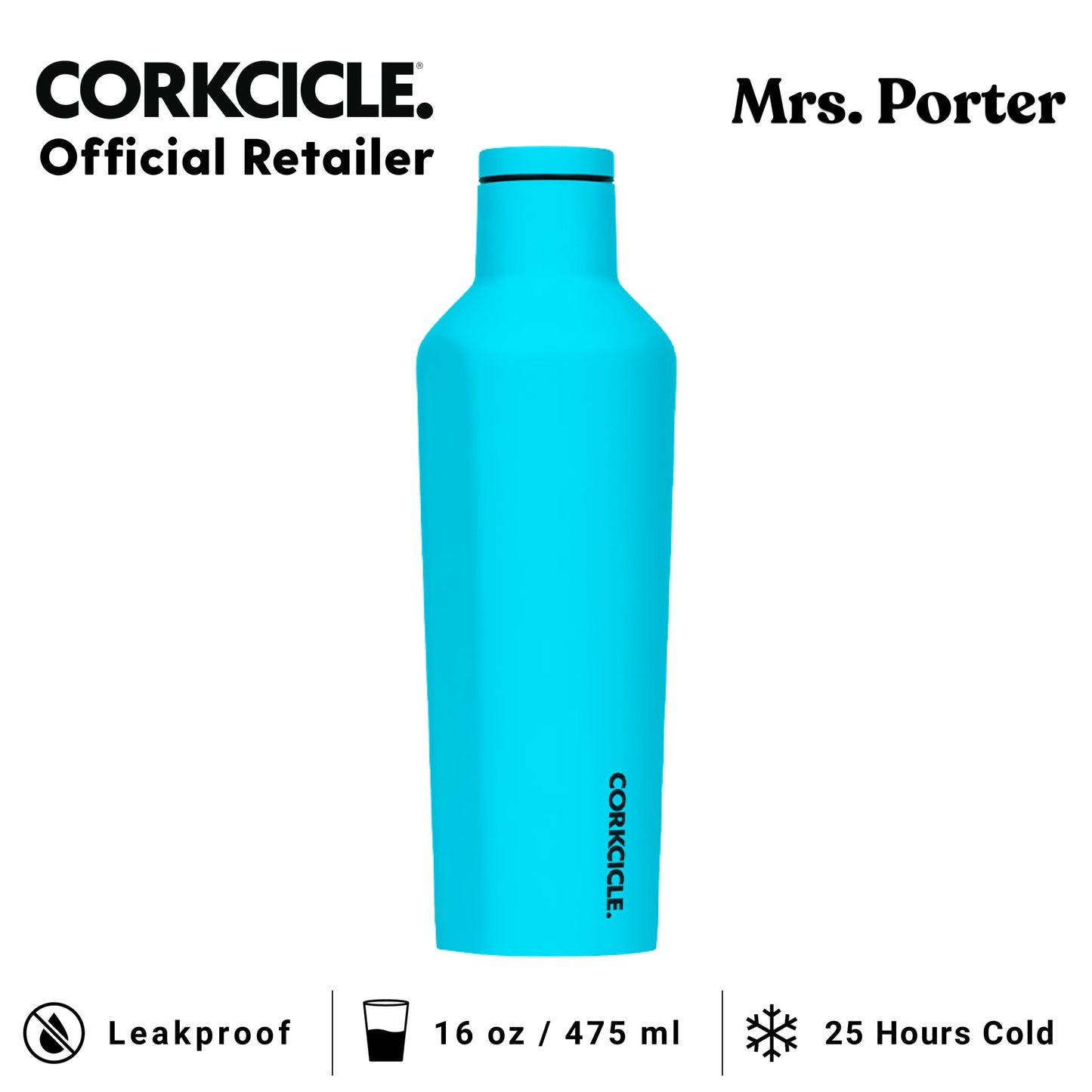 CORKCICLE® Canteen 16oz Stainless Water Bottles