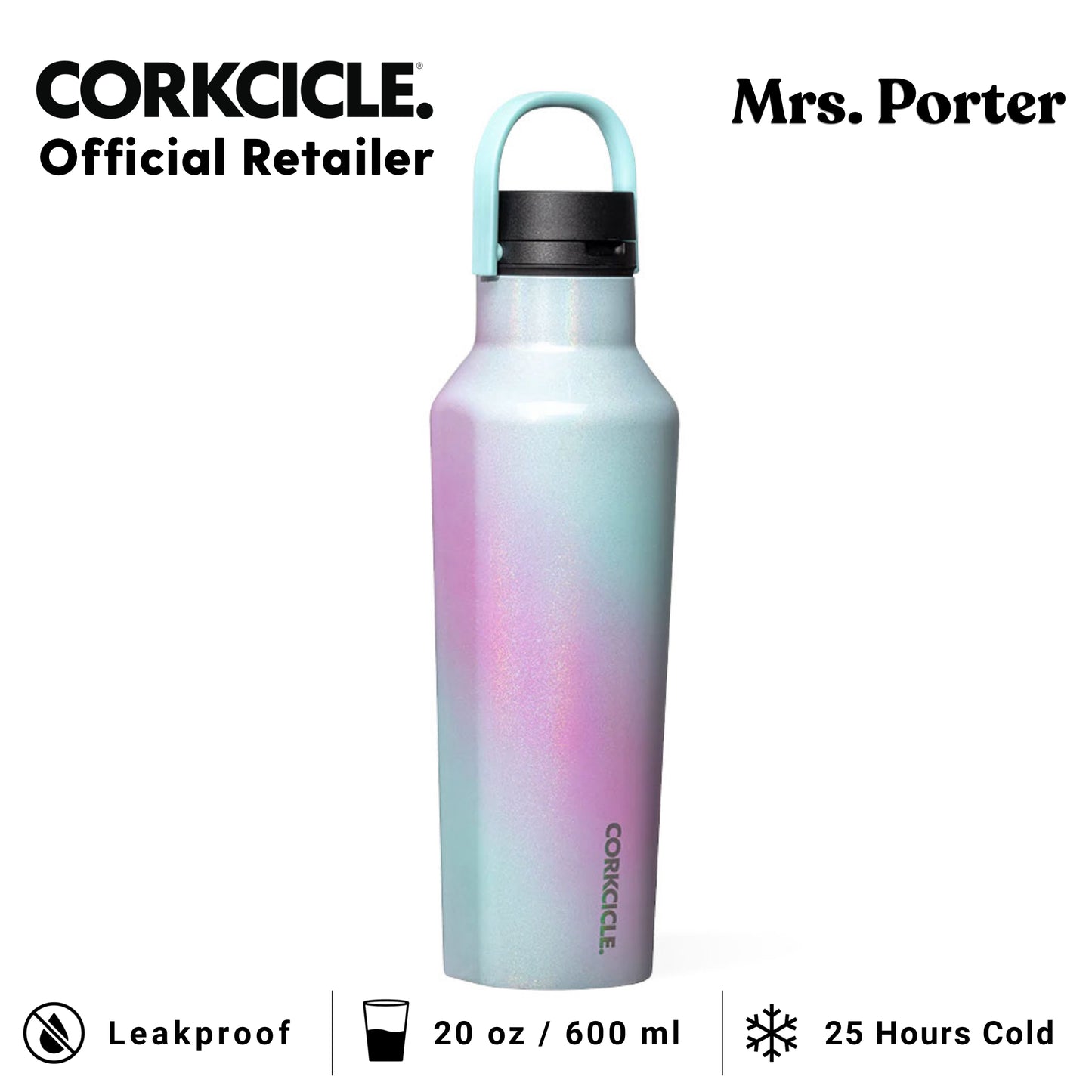 CORKCICLE® Sport Canteen 20oz Water Bottle