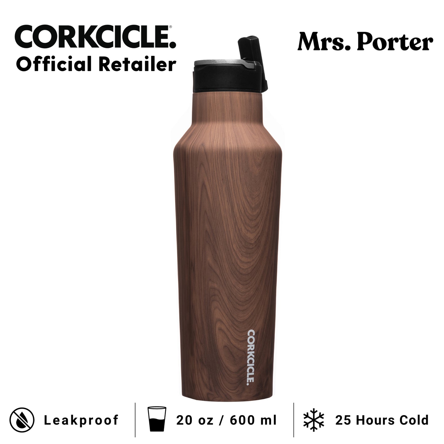 CORKCICLE® Sport Canteen 20oz Water Bottle