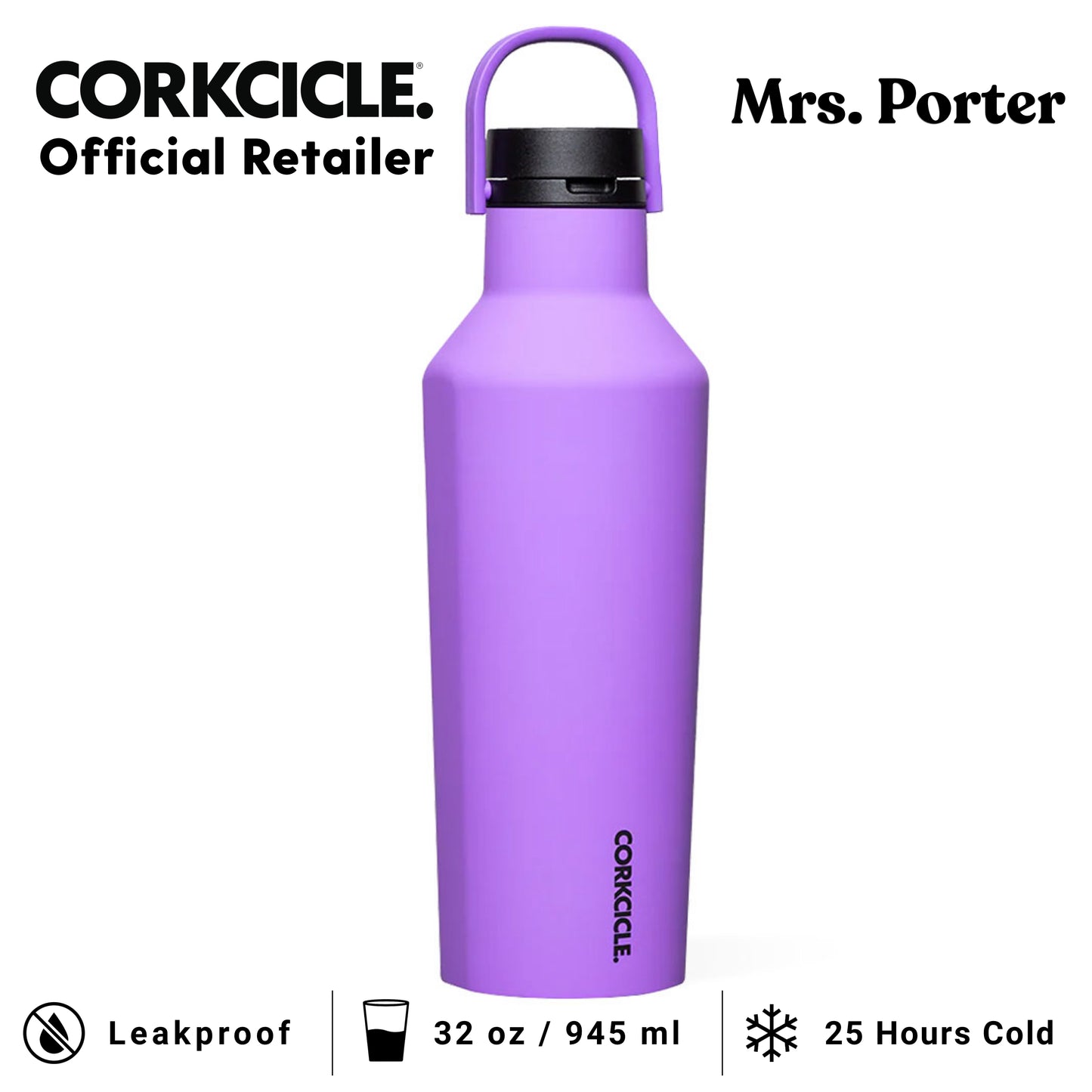 CORKCICLE® Sport Canteen 32oz Water Bottle