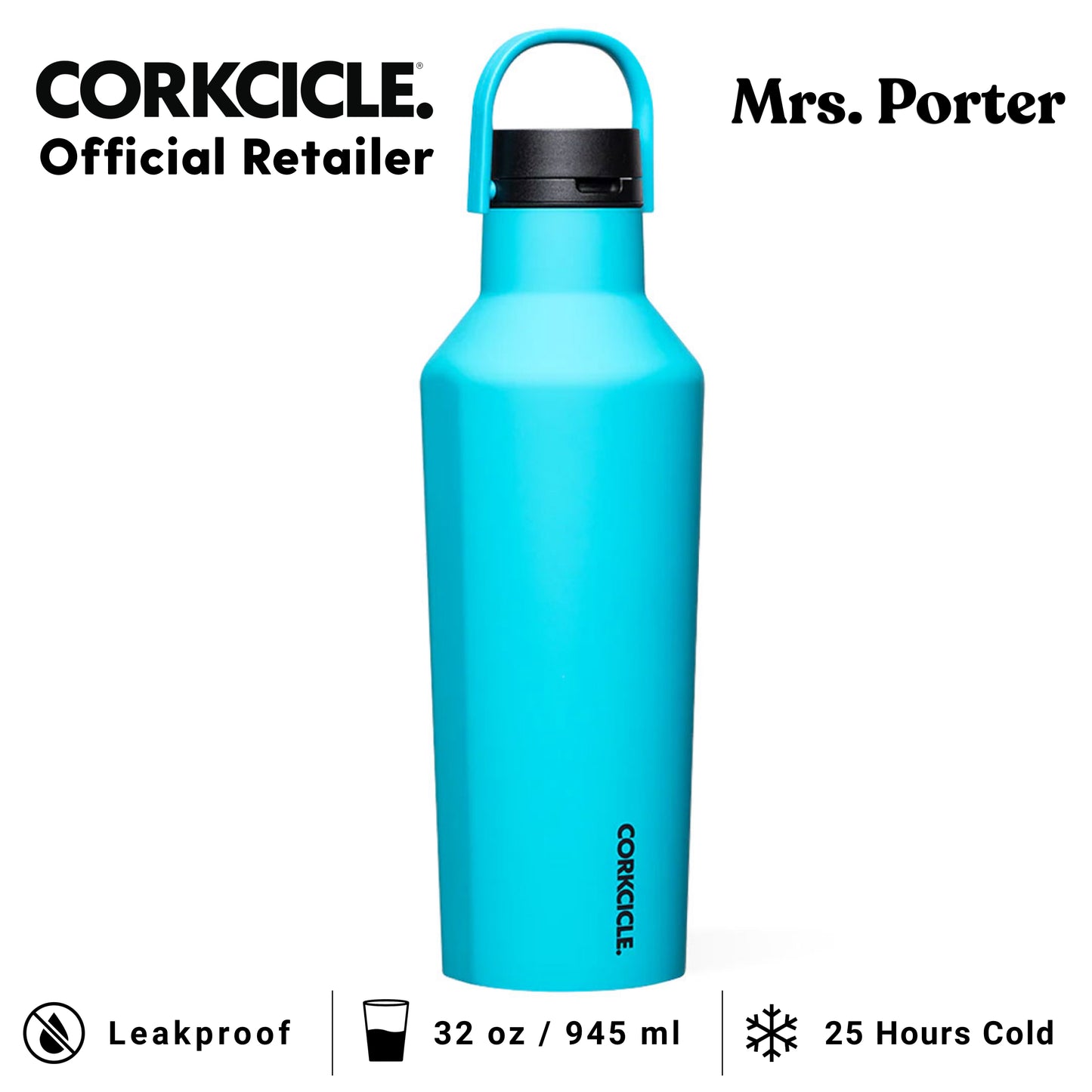 CORKCICLE® Sport Canteen 32oz Water Bottle