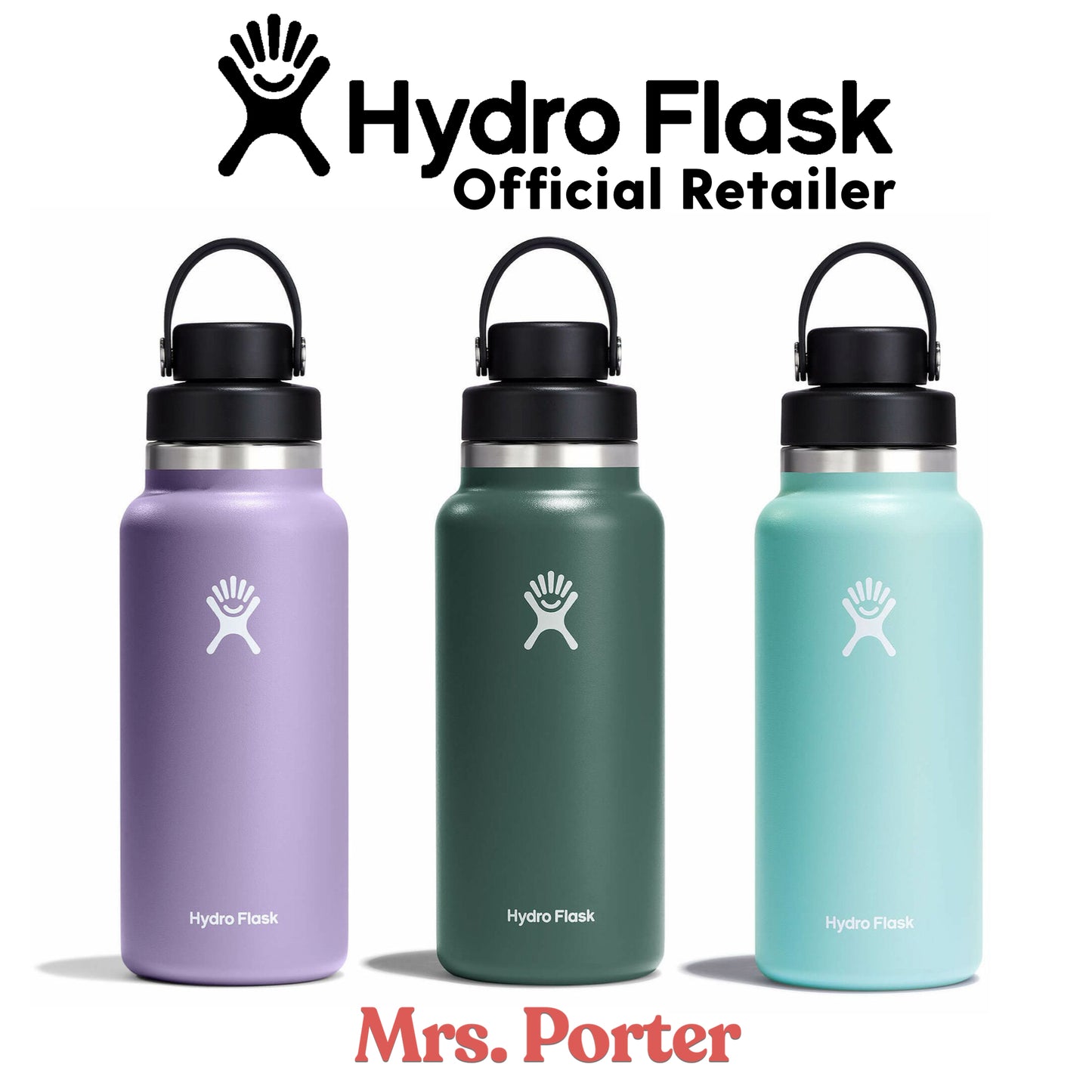 Hydro Flask Tumbler 32oz (946ml) Wide Mouth with Flex Chug Cap