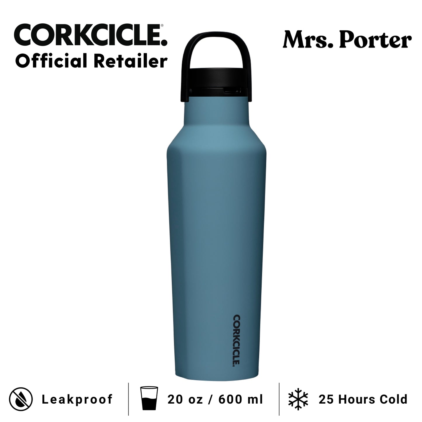 CORKCICLE® Sport Canteen 20oz Water Bottle