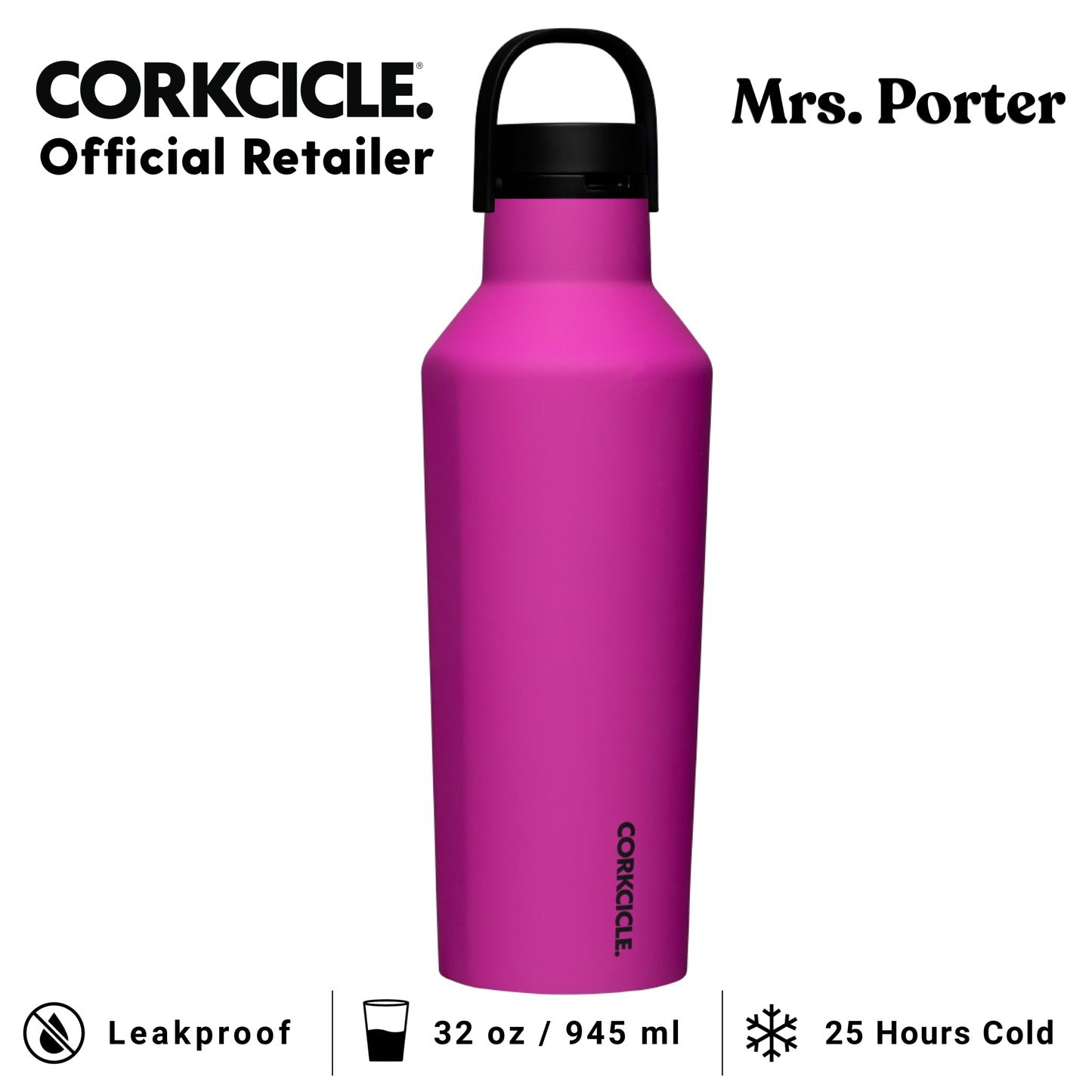 CORKCICLE® Sport Canteen 32oz Water Bottle