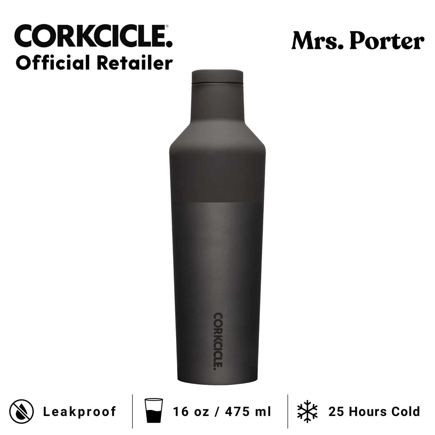 CORKCICLE Canteen 16oz Stainless Water Bottles