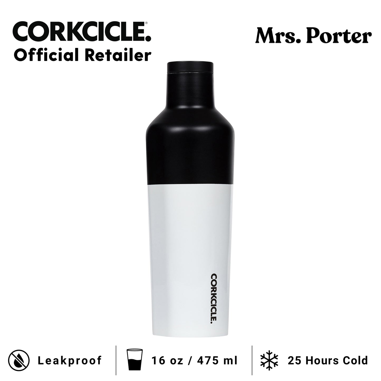 CORKCICLE Canteen 16oz Stainless Water Bottles