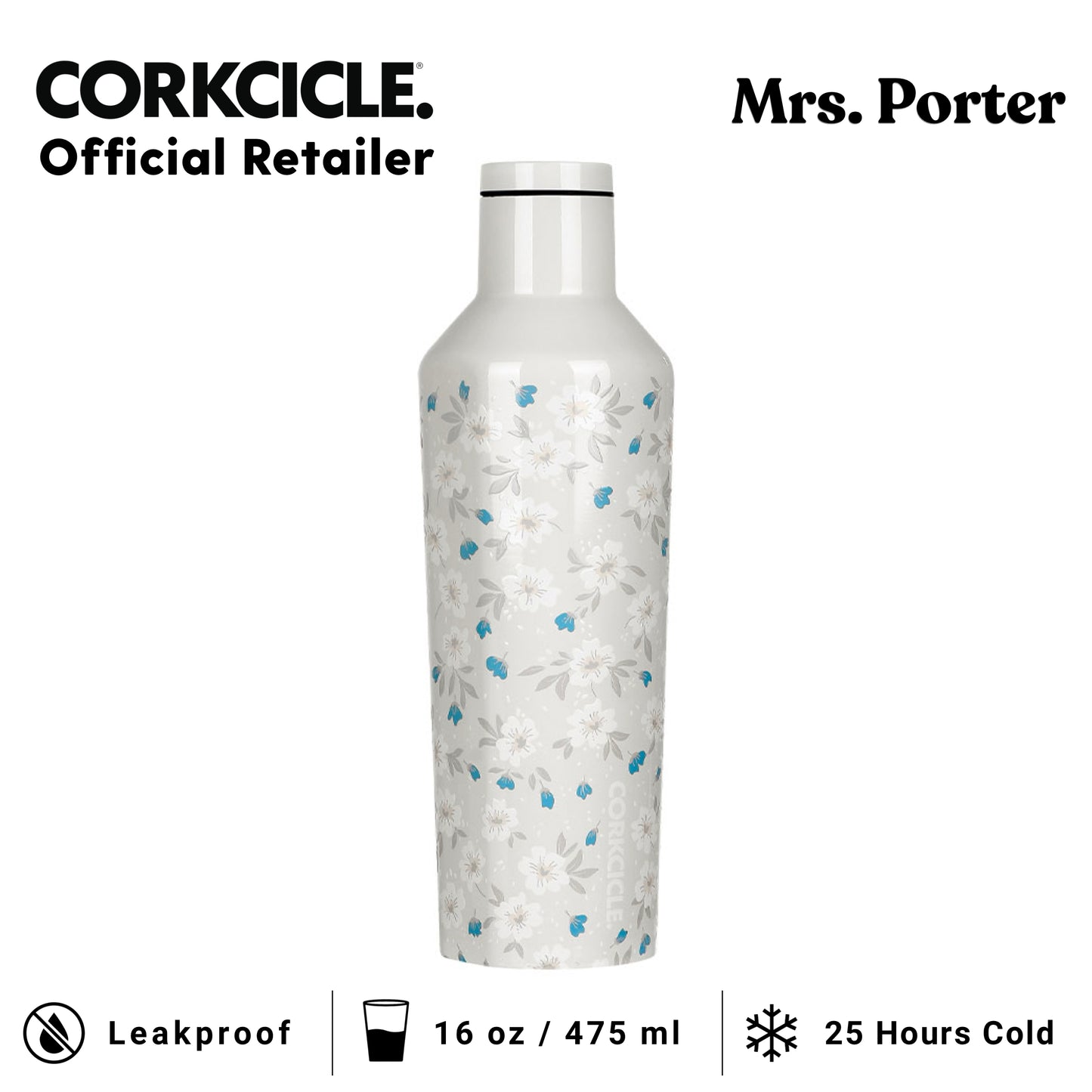 CORKCICLE Canteen 16oz Stainless Water Bottles