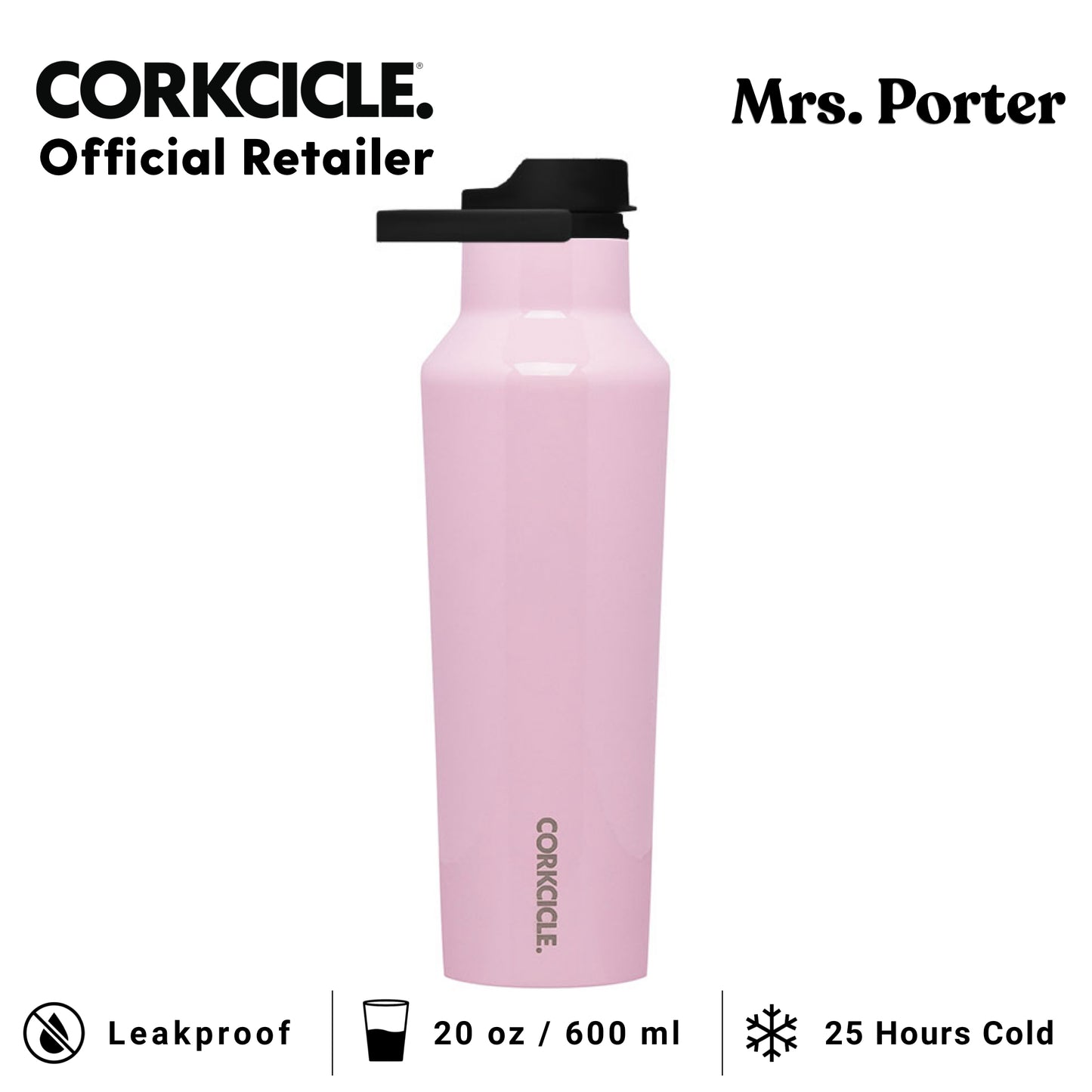 CORKCICLE Sport Canteen 20oz Water Bottle