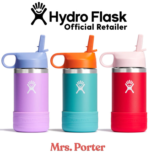 Hydro Flask Kids 12oz (345ml) Wide Mouth with Straw Cap