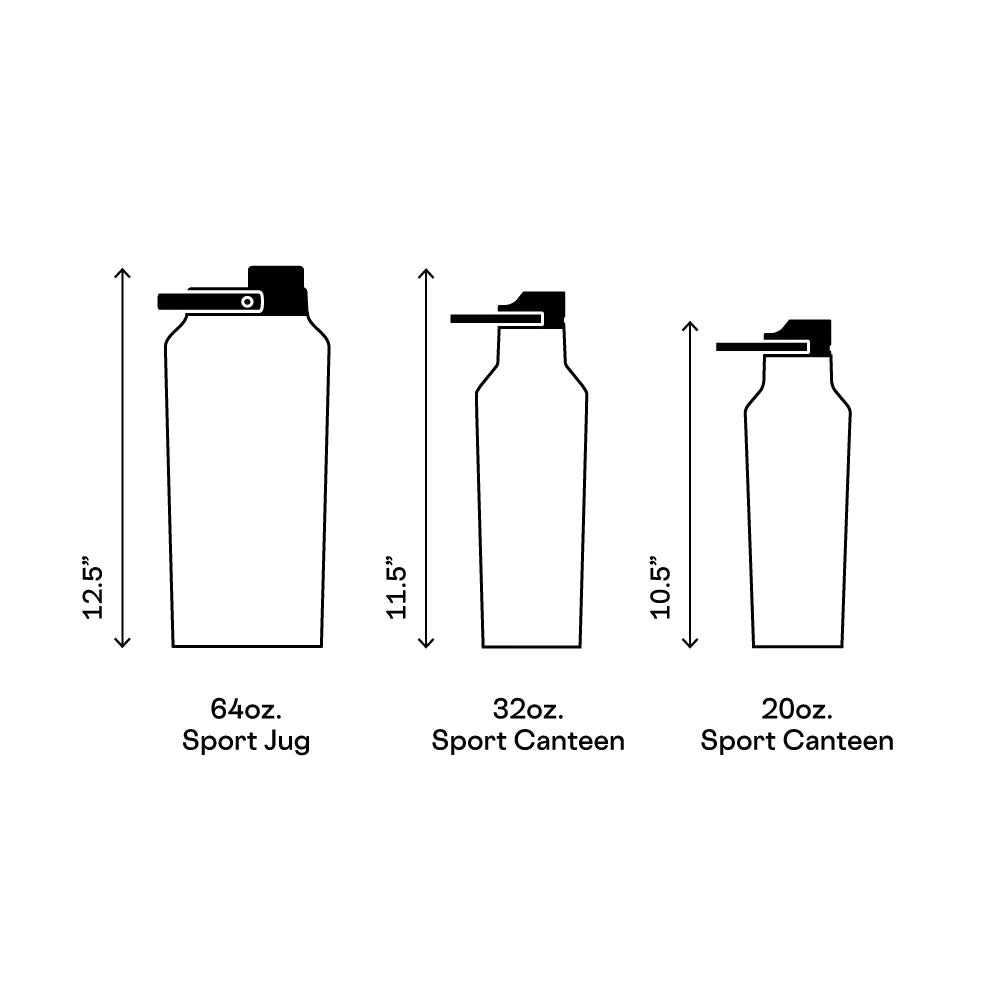 CORKCICLE® Sport Canteen 32oz Water Bottle