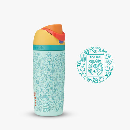 Owala Kids FreeSip™ 16oz (475ml) Insulated Stainless-Steel Water Bottle