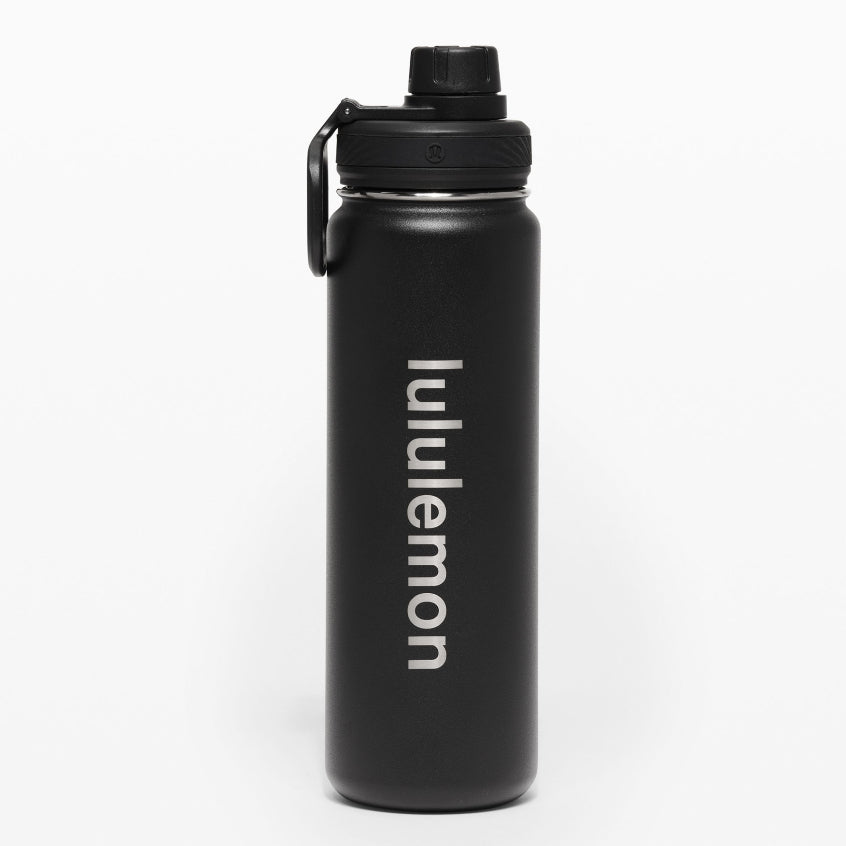 Review LULULEMON Back To Life Sport Bottle 24 oz Water Bottle Pink Mist 