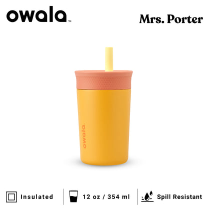 Owala Kids' 12oz (354ml) Insulated Stainless Steel Tumbler