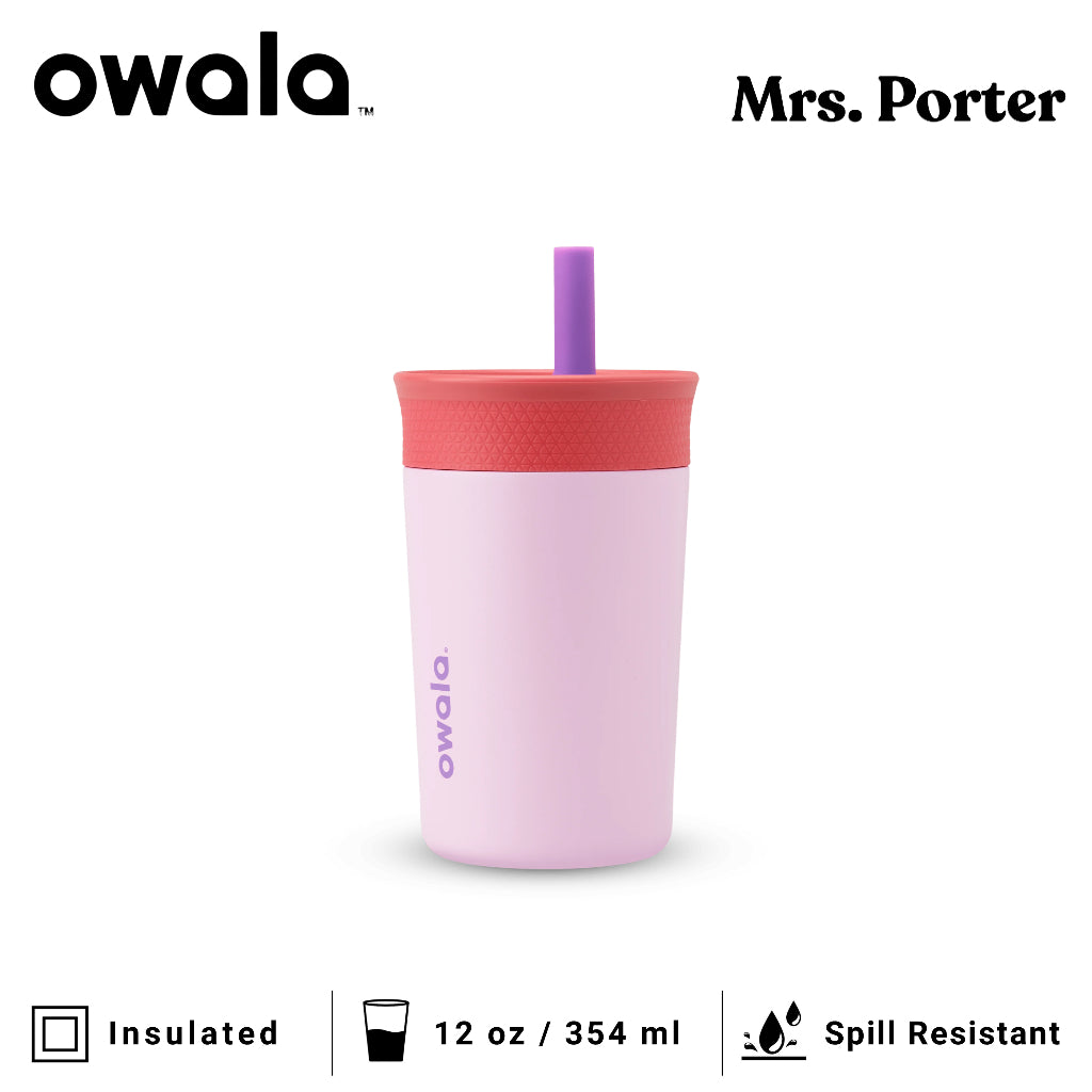 Owala Kids' 12oz (354ml) Insulated Stainless Steel Tumbler