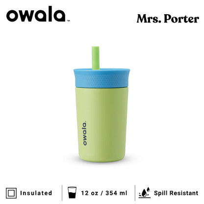 Owala Kids' 12oz (354ml) Insulated Stainless Steel Tumbler