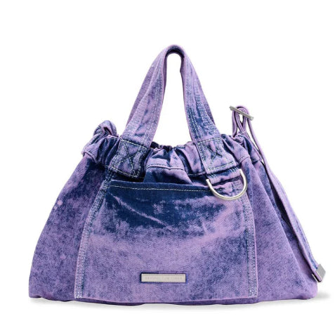 Beyond The Vines BTV Denim Dumpling Bag