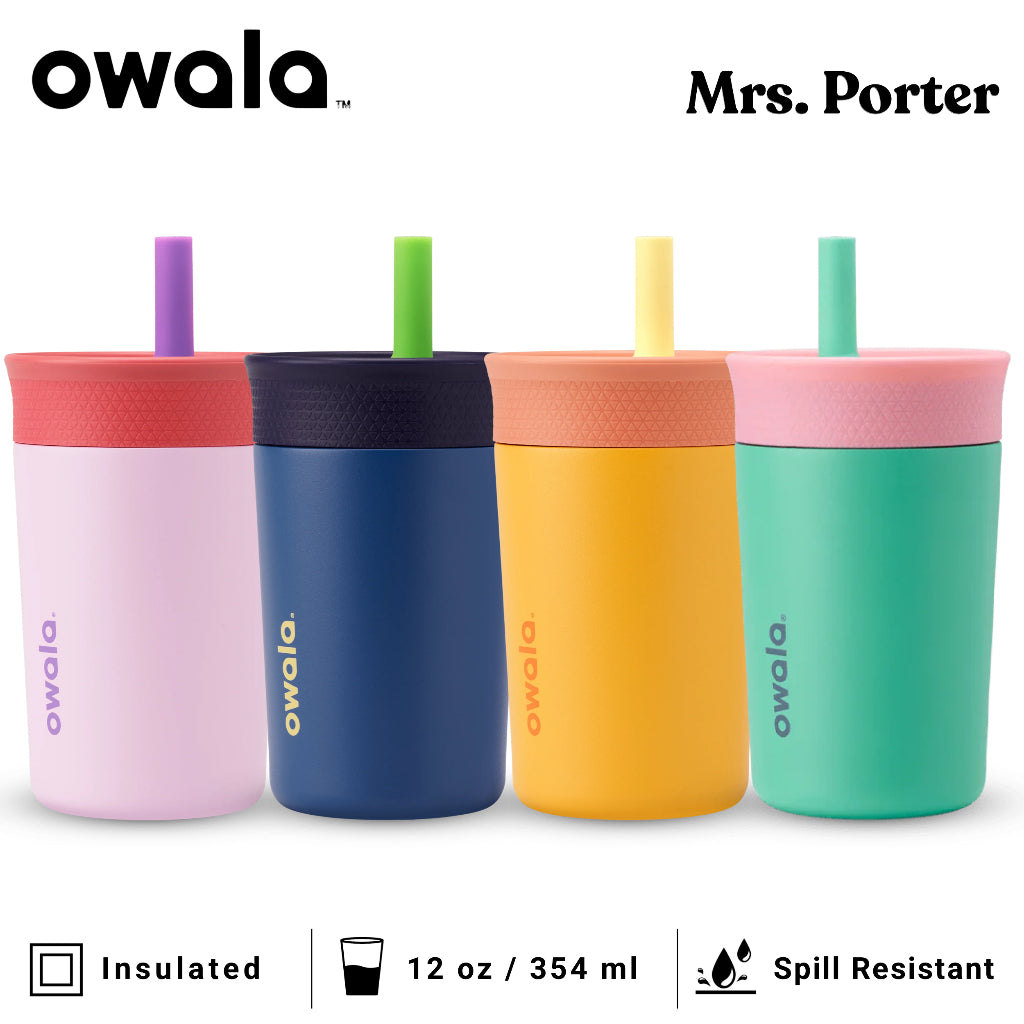 Owala Kids' 12oz (354ml) Insulated Stainless Steel Tumbler